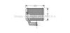 AVA QUALITY COOLING HY6144 Heat Exchanger, interior heating